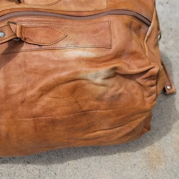 Vtg Karla Bolsas Suede Duffle Crossbody Bag Combo - Picture 12 of 12